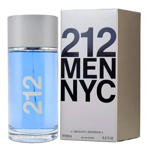 Perfume 212 Men Carolina Herrera X 200 ML Eau de Toilette